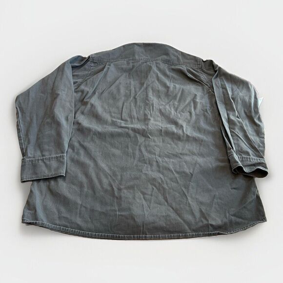 LAPCO FR Button-Down Shirt Men XL Long-Sleeve Workwear Monogram - Picture 2 of 8